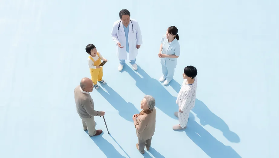 病気に向き合う人たちの話